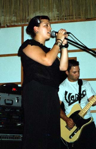 Showtime at Zen Sushi in LA. Suzi & Cameron.