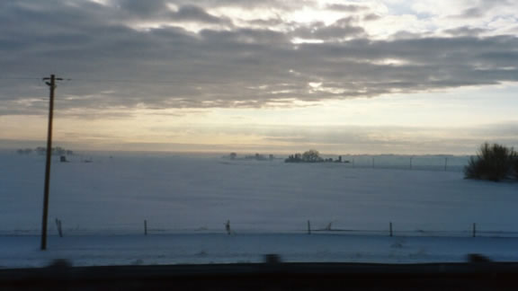 [somehwere in Wyoming] This is what Wyoming looked like. All ~400 miles of it.