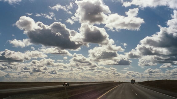 [Between Spokane and Seattle] The Washington sky.