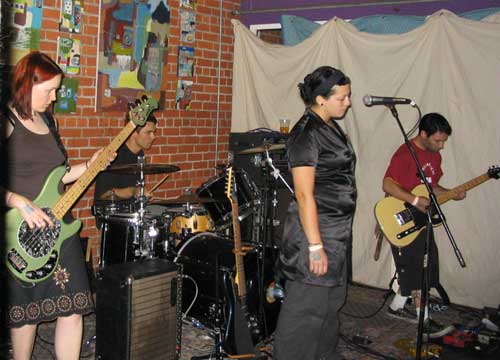 Andalusia fully illuminated at the Capitol Garage, Sacramento